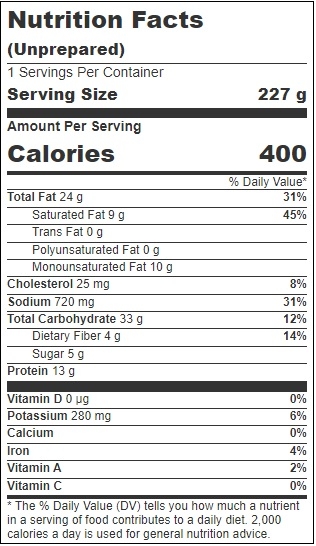 Blakes All Natural Chicken Pot Pie, 8 Ounce -- 9 per case