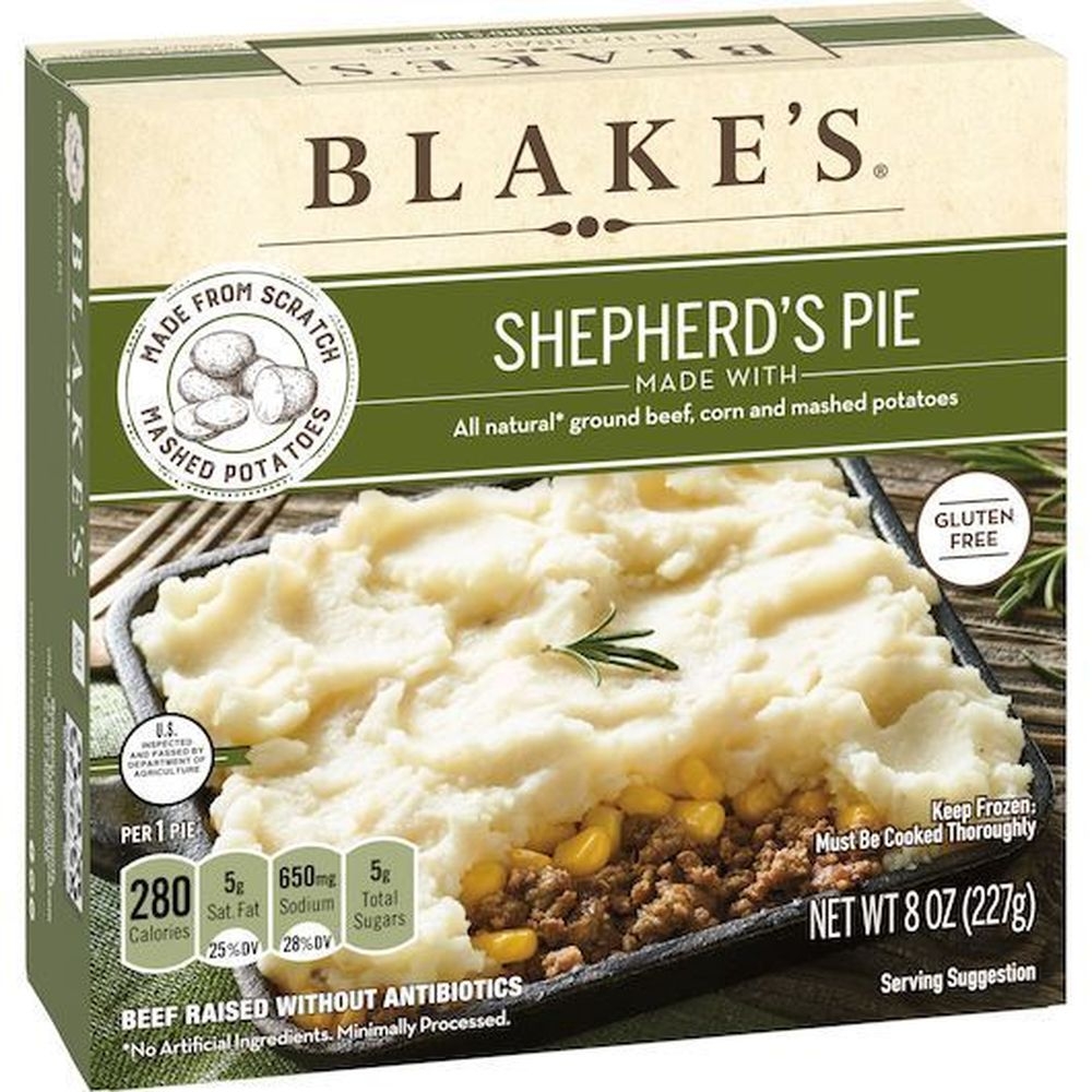 Blakes All Natural Shepherds Pie, 8 Ounce -- 9 per case