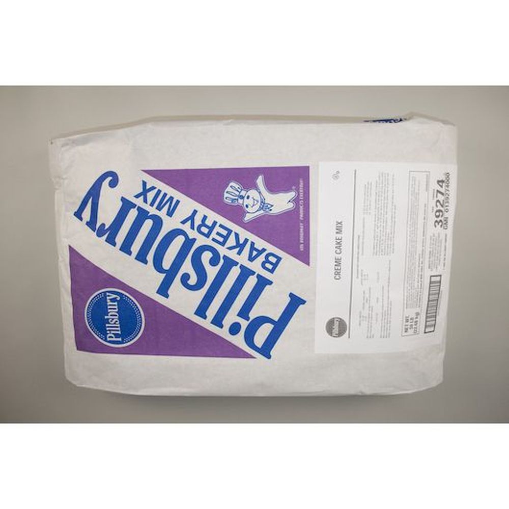 Pillsbury Bakery Mix Creme Cake Mix, 50 Pound