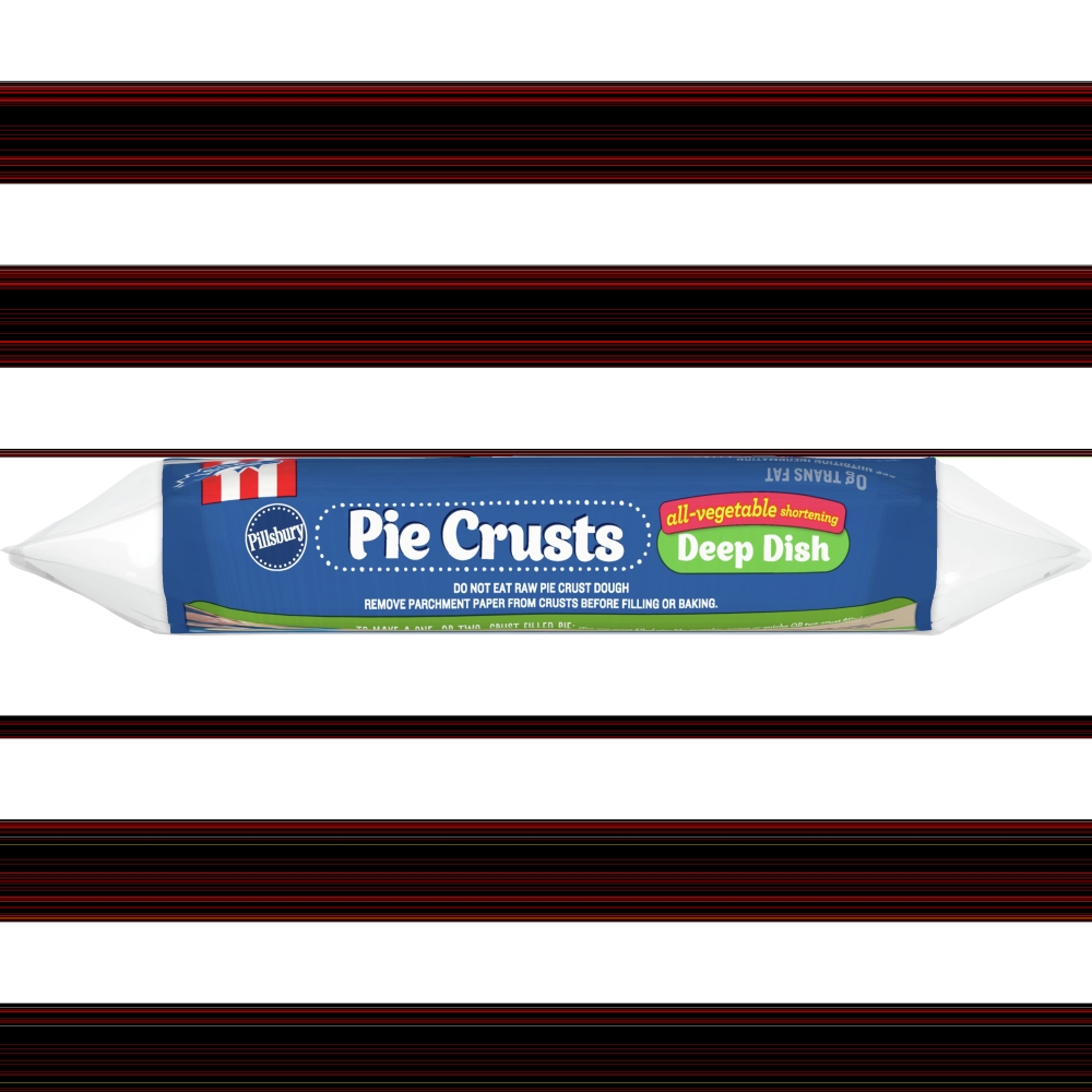 Pillsbury Pet-Ritz All Vegetable Deep Dish Pie Crusts, 2 pie crusts per pack -- 12 per case