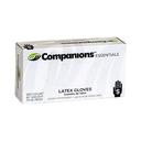 Companions Essentials Small Powdered Latex Gloves, 100 count -- 10 per case