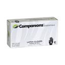 Companions Essentials Small Powder Free Latex Gloves, 100 count -- 10 per case