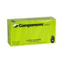 Companions Merit Extra Large Powdered Latex Gloves, 100 count -- 4 per case