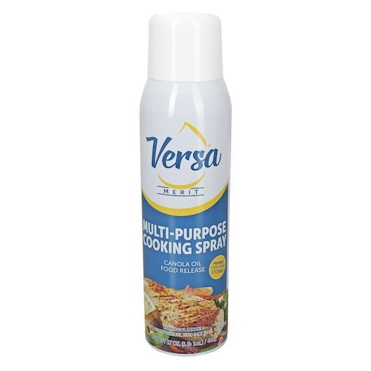 Versa Merit Multi Purpose Canola Cooking Spray, 17 Ounce -- 6 per case