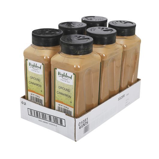 Highland Market Premier Ground Cinnamon, 1 Pound -- 6 per case