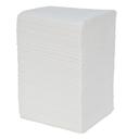 Companions Essentials White 1 Ply Beverage Napkin, 9 x 9 inch -- 4000 per case
