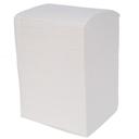 Companions Merit White 1 Ply 4 Fold Luncheon Napkin, 13 x 11.2 inch -- 6000 per case