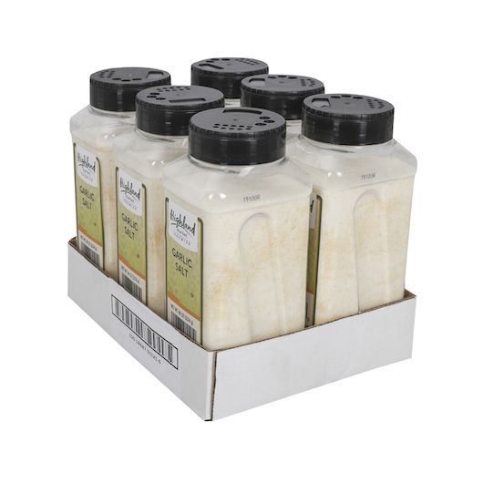 Highland Market Premier Garlic Salt, 40 Ounce -- 6 Per Case