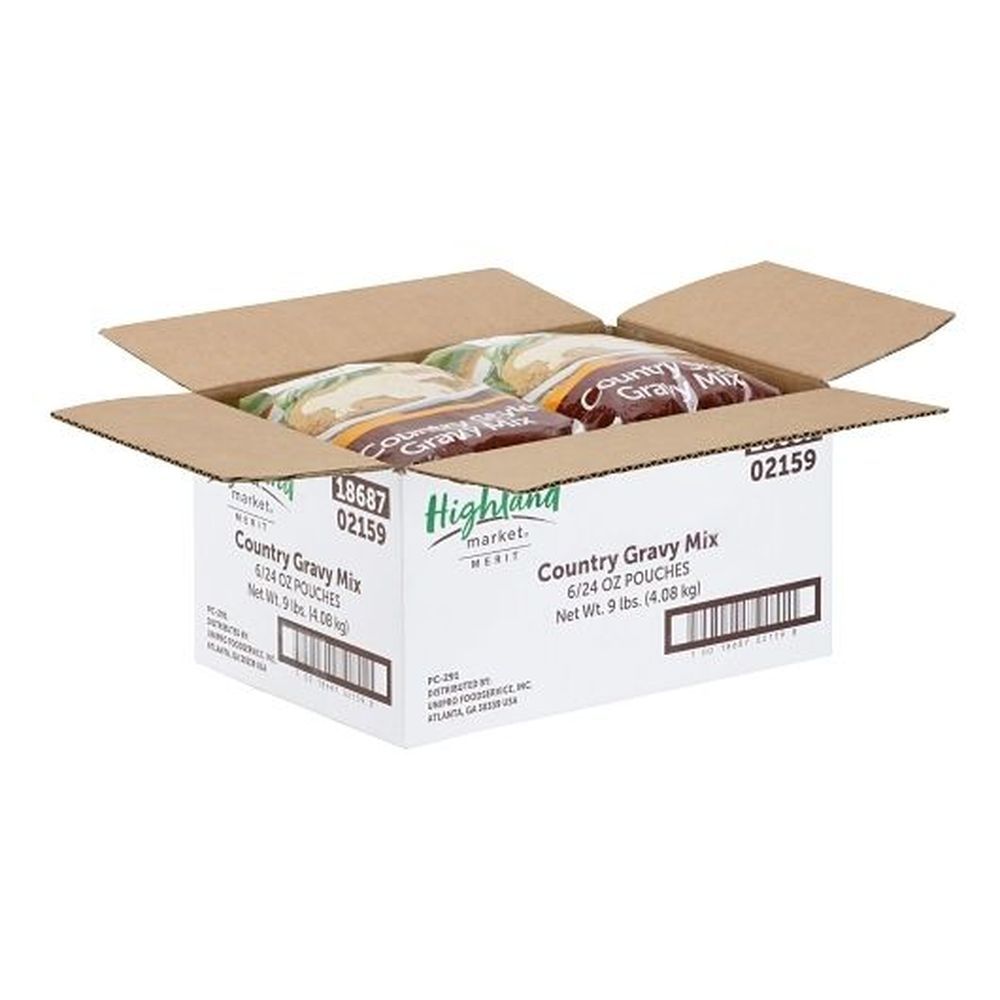 Highland Market Country Gravy Mix, 24 Ounce - 6 per case