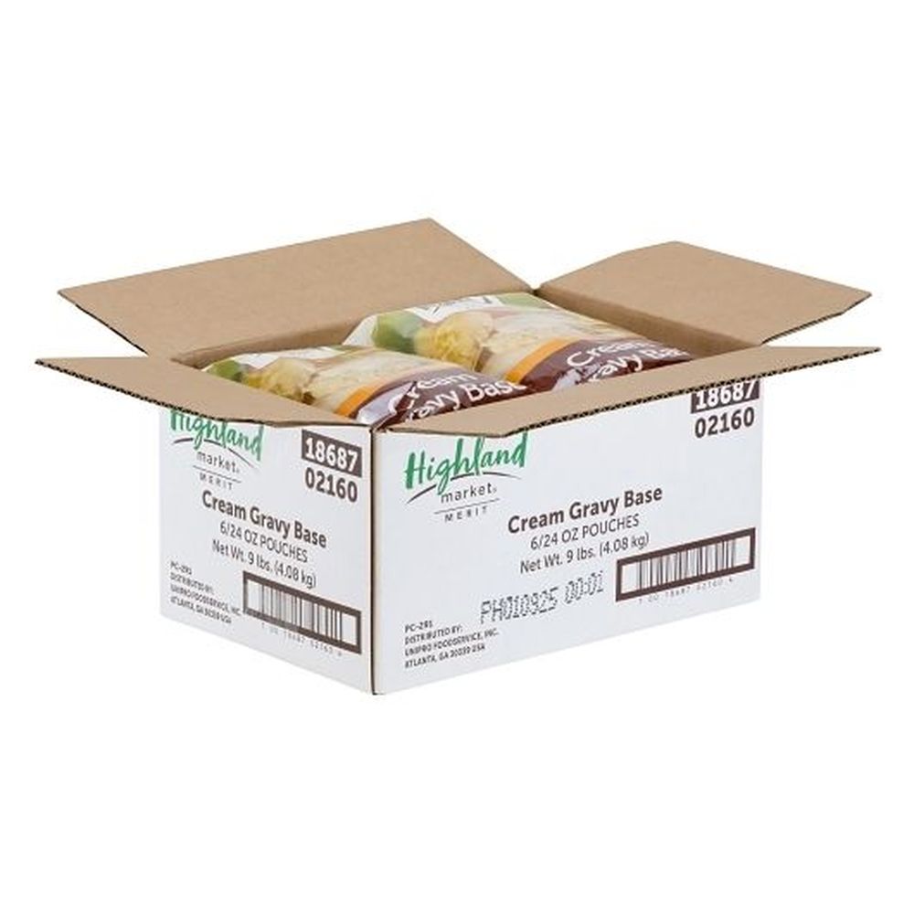 Highland Market Cream Gravy Mix, 24 Ounce - 6 per case