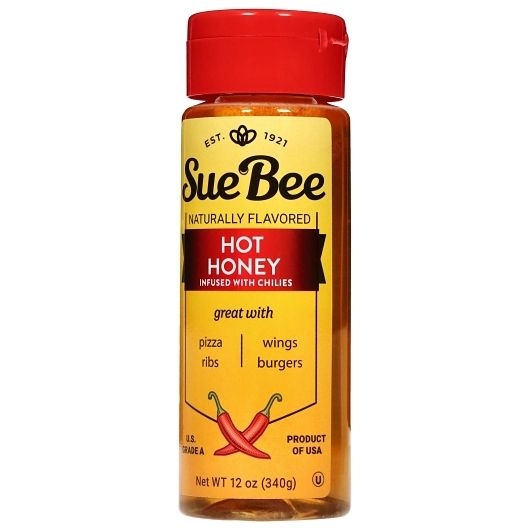 Sue Bee Hot Honey, 12 Ounce -- 6 per case