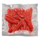Obriens Fully Cooked Collagen Casing Red Hot Franks, 5 Pound - 60 per case