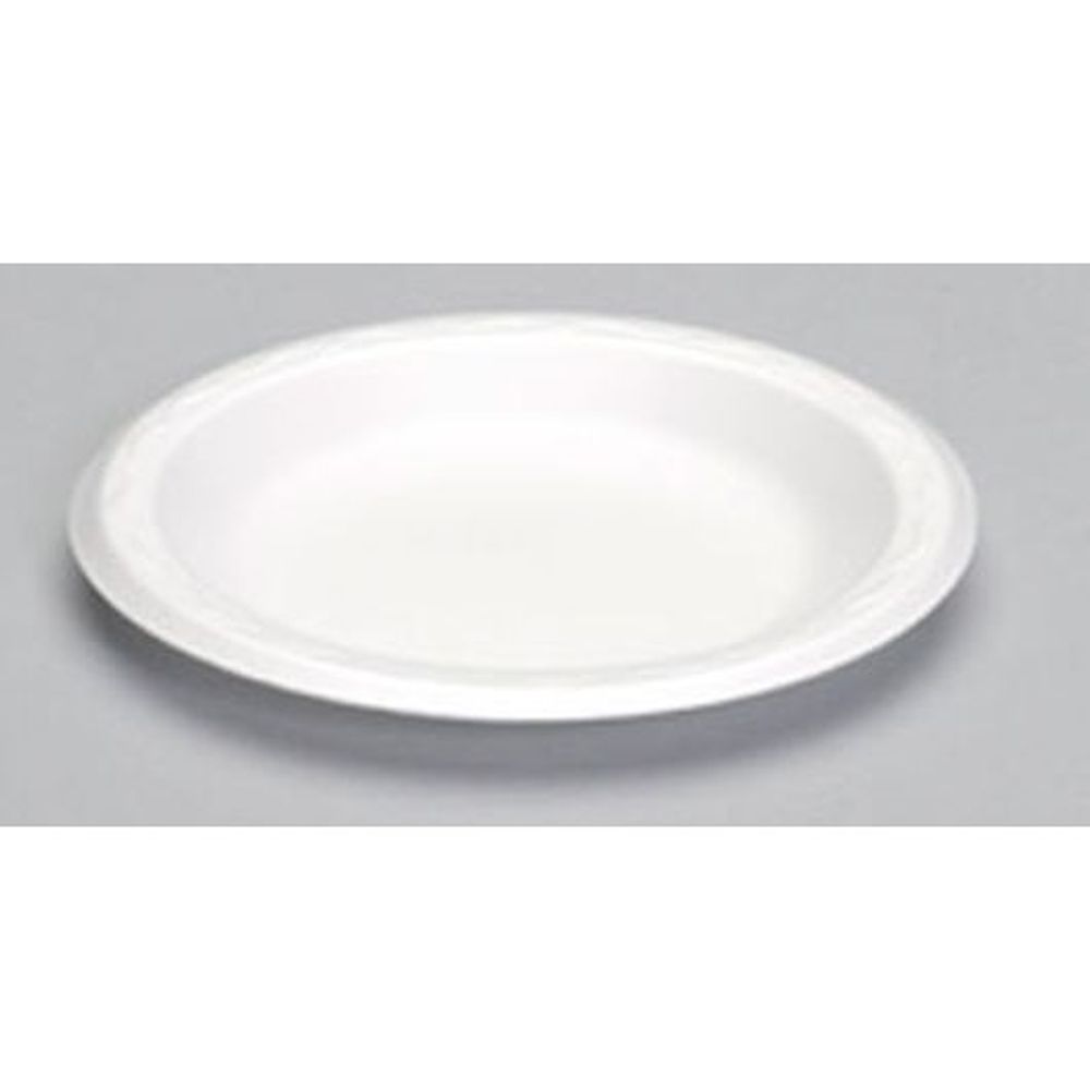 Genpak White Foam 6 Inch Celebrity Plate, 125 Count -- 8 Per Case
