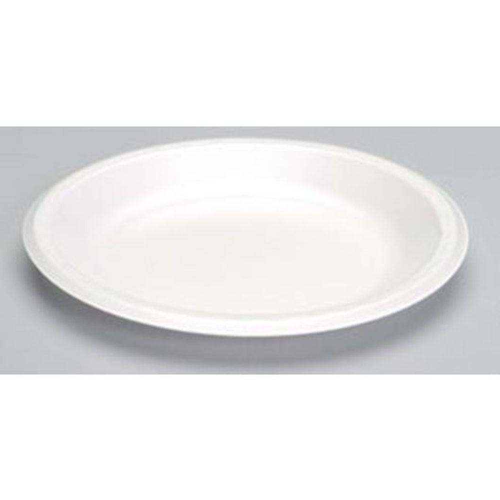 Genpak White 10.25 Inch Foam Celebrity Plate, 125 Count -- 4 Per Case