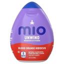 Mio Unwind Blood Orange Hibiscus Liquid Water Enhancer with Magnesium and B Vitamins, 1.62 Fluid Ounce Bottle - 12 per case