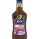 Kraft Balsamic Vinaigrette Lite Salad Dressing, 16 Fluid Ounce -- 6 per case