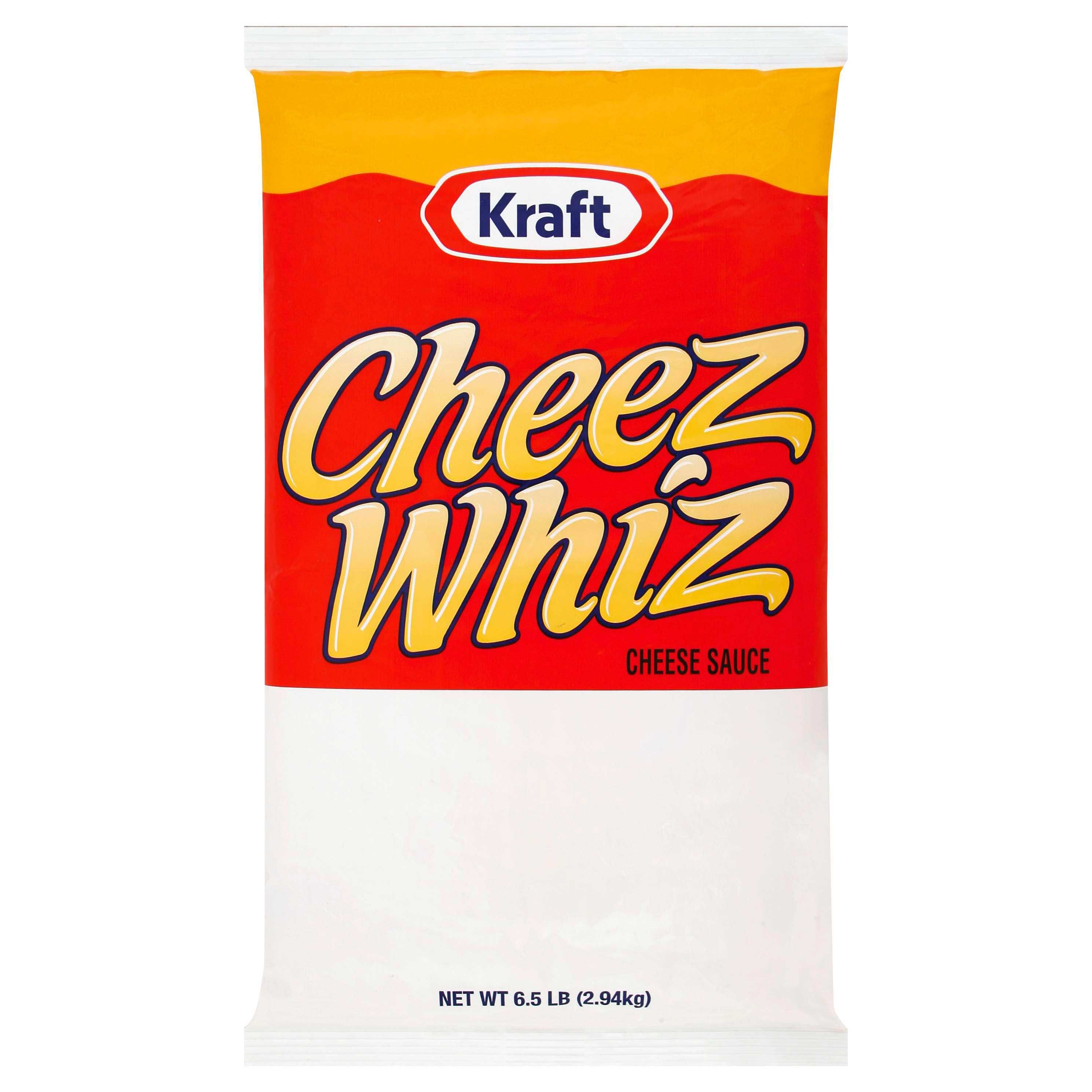Cheez Whiz Original Cheese Sauce Pouch, 6.5 Pound -- 1 Each