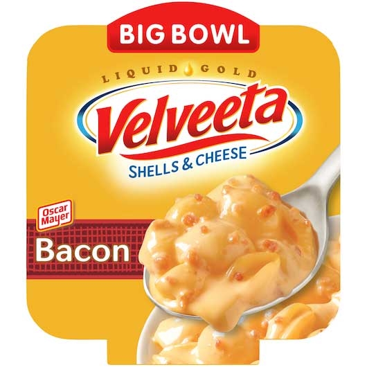 Velveeta Bacon Macaroni And Cheese Convenience Meal Bowl, 5 Ounce -- 6 Per Case