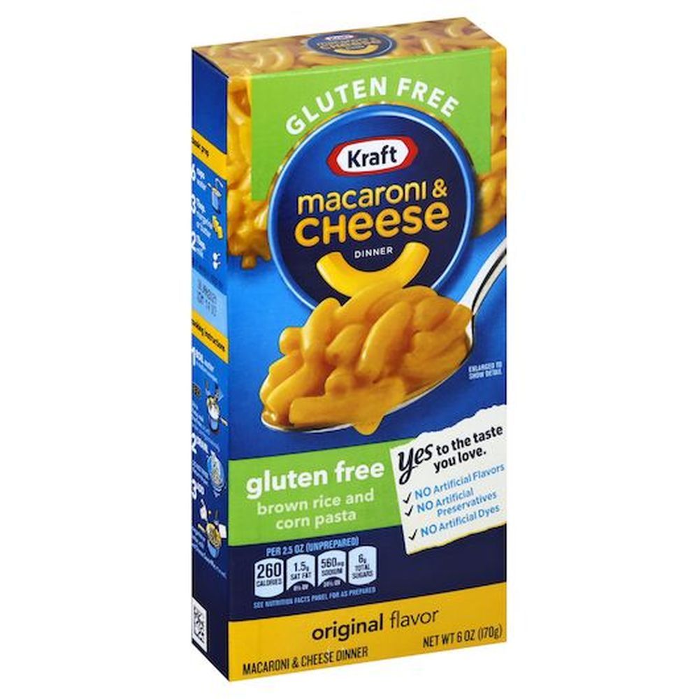 Kraft Gluten Free Macaroni And Cheese, 6 Ounce -- 12 Per Case