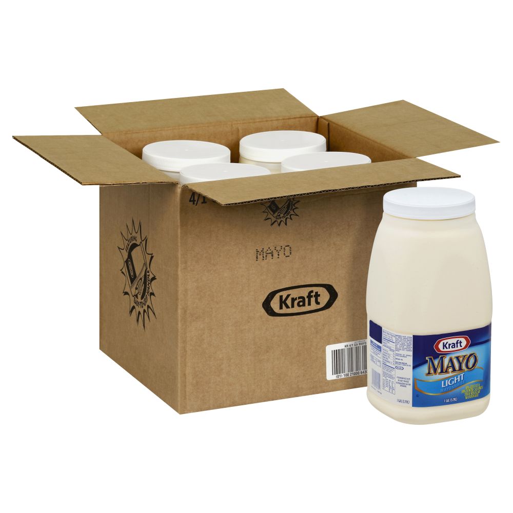 Kraft Mayonnaise Light, 1 Gallon -- 4 Per Case