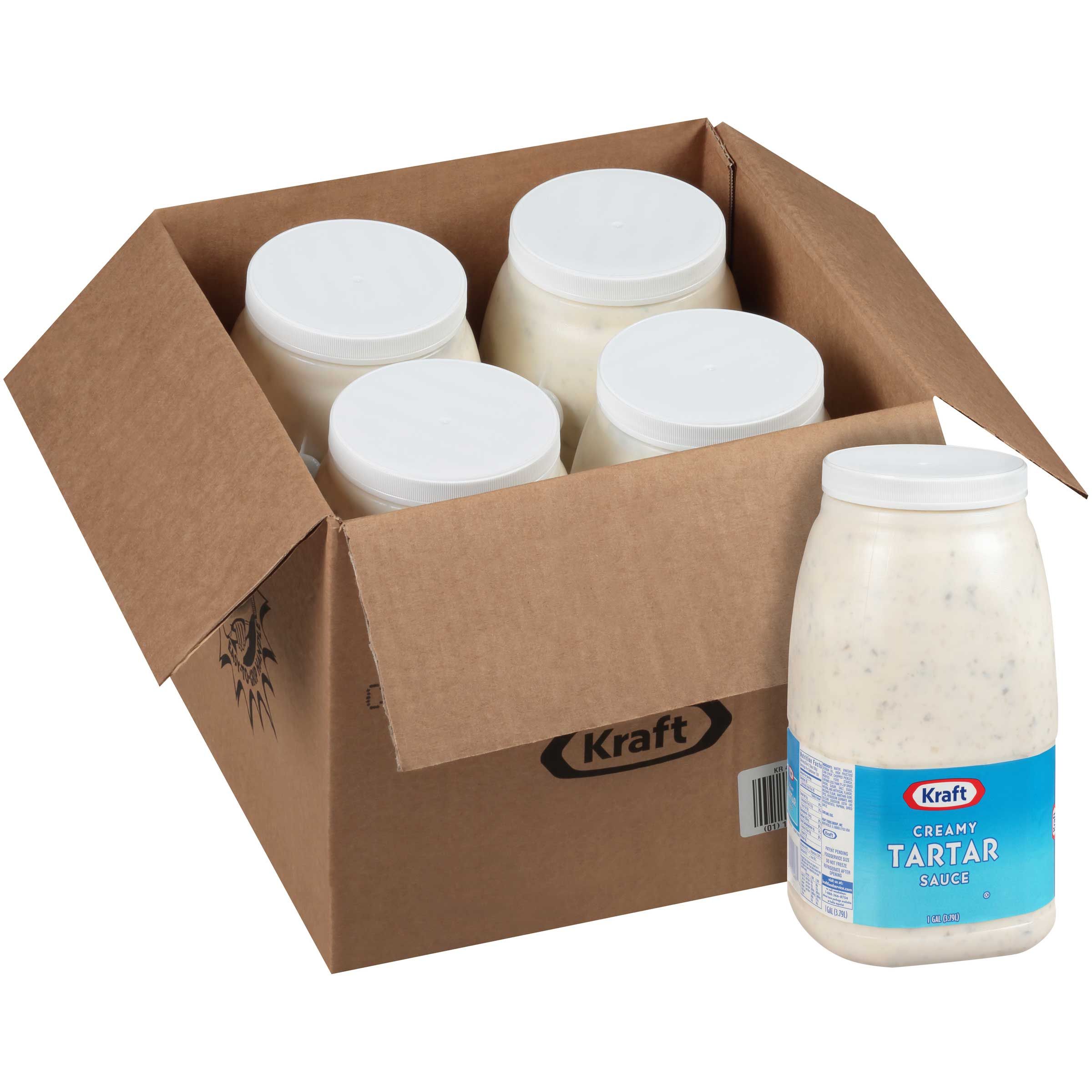 Kraft Creamy Tartar Sauce, 1 Gallon -- 4 Per Case