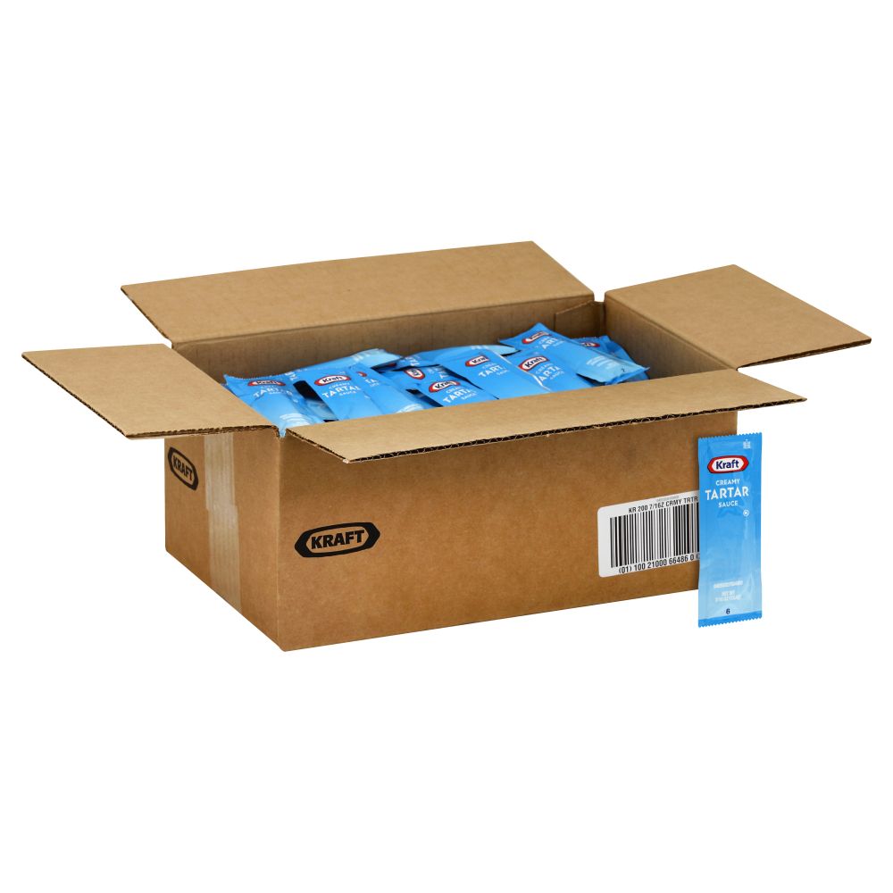 Kraft Sauce Tartar Sqeeze, 7/16 Ounce -- 200 Per Case