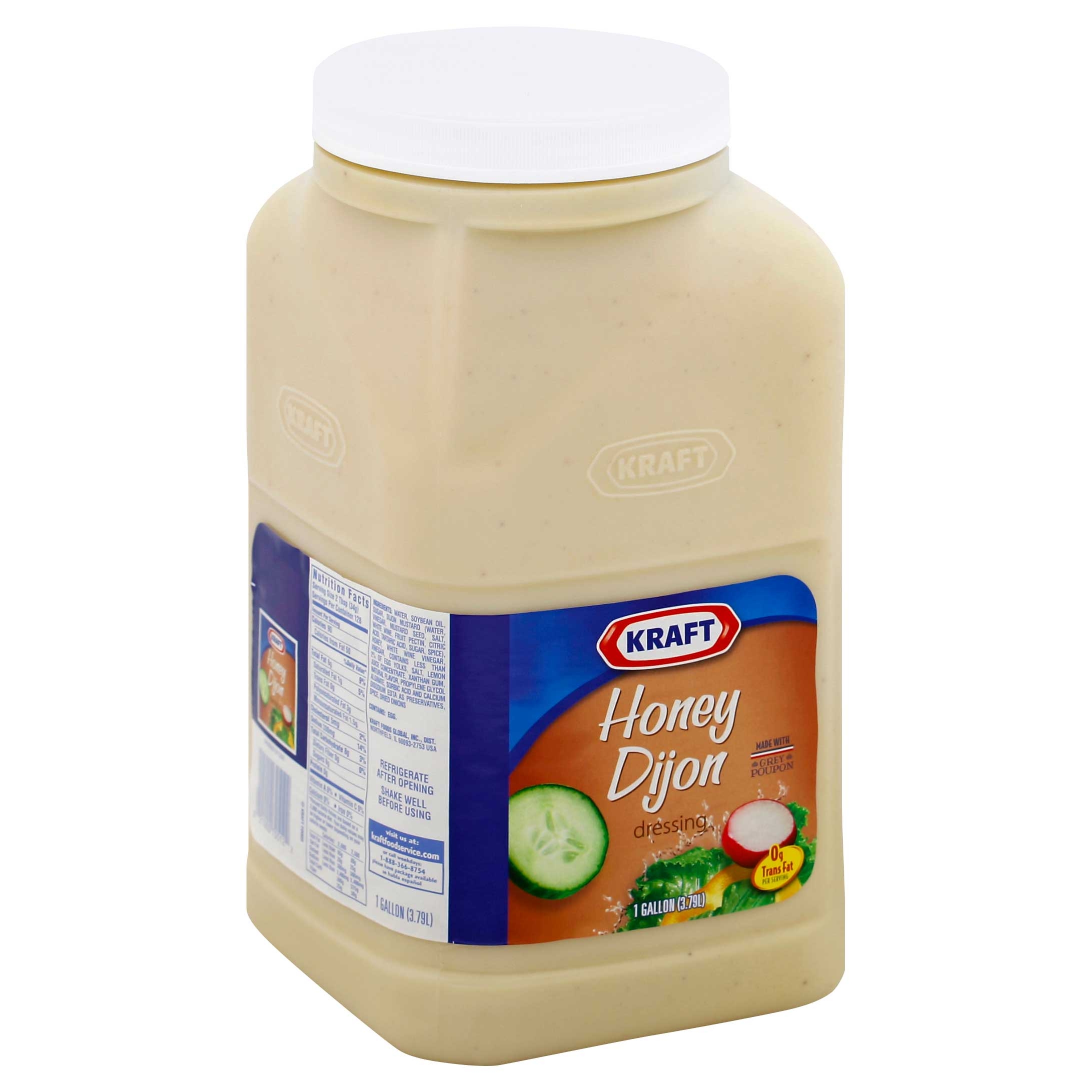 Kraft Signature Honey Dijonnaise Dressing, 1 Gallon