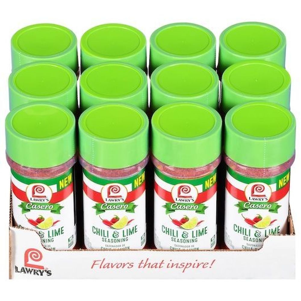 Lawrys Casero Chili Lime Seasoning, 11.5 Ounce -- 12 per case