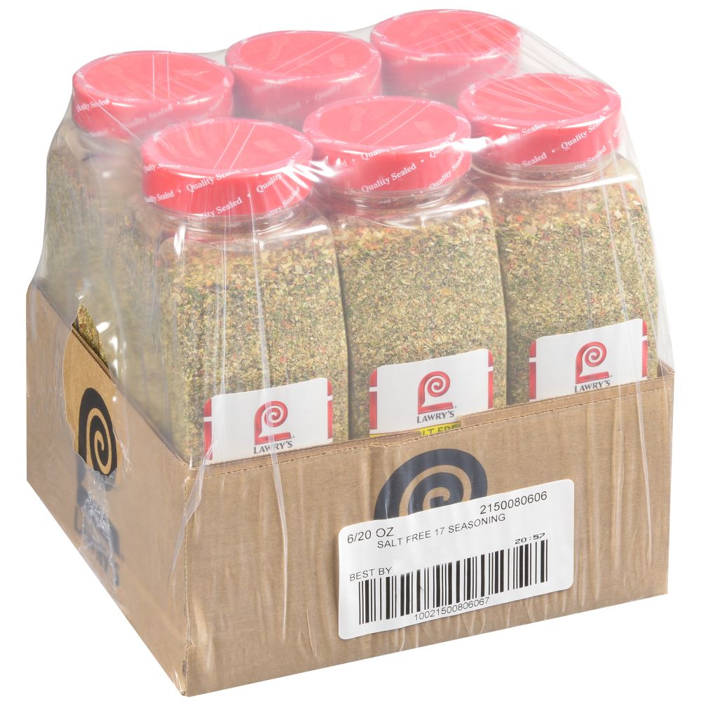 Lawry's Salt-free 17 Seasoning, 20 Ounce -- 6 Per Case