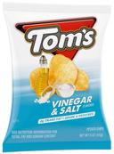 Toms Vinegar and Salt Potato Chips, 5 Ounce -- 9 per case