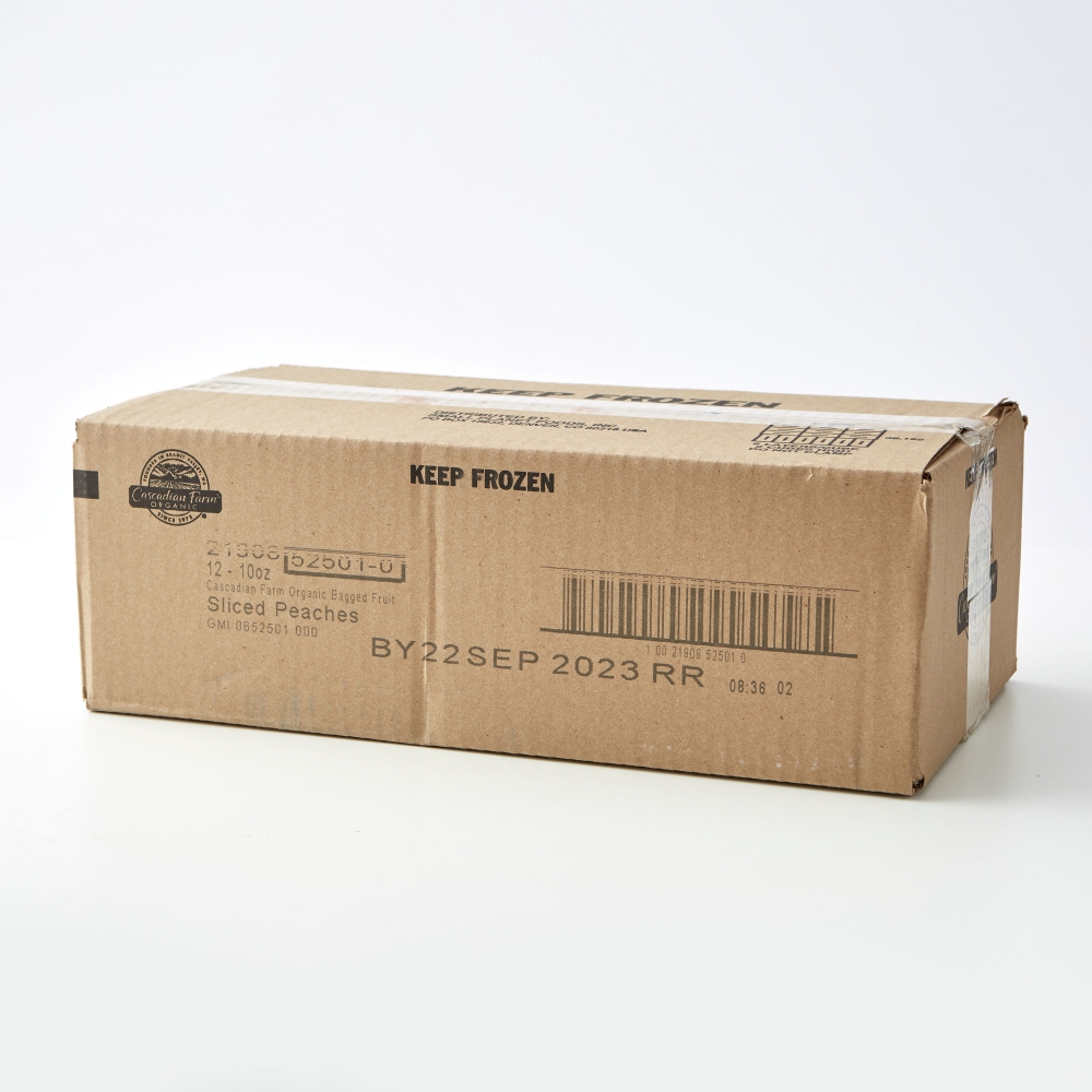 Cascadian Farm Organic Sliced Peach, 10 Ounce -- 12 per case