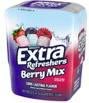 Extra Refresher Mixed Berry Sugar Free Gum - 40 count per pack -- 24 packs per case