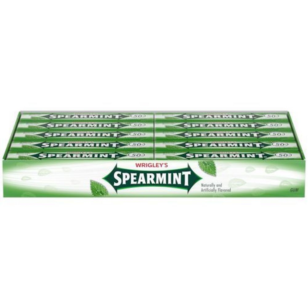 Wrigleys Spearmint Gum, 5 count -- 800 per case