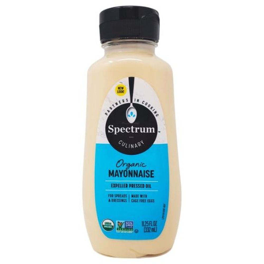 Spectrum Culinary Mayonnaise, 11.25 Ounce Squeeze Bottle -- 12 per case