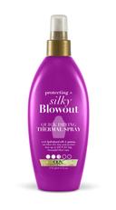 OGX Silky Blowout Quick Dry Thermal Spray, 6 Fluid Ounce -- 6 per case.