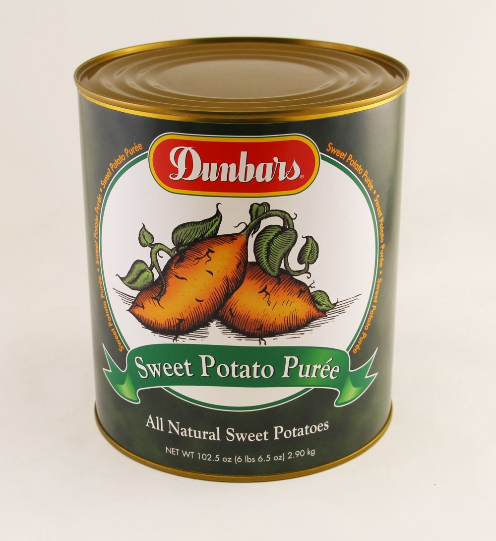 Dunbar Sweet Potato Puree, 108 Ounce -- 6 per case.