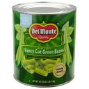 Del Monte Blue Lake Fancy Cut Green Beans, Number 10 Can -- 6 per case