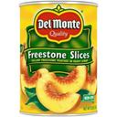 Del Monte Yellow Freestone Peach Slices in Heavy Syrup, 15.25 Ounce -- 12 per case