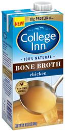 College Inn 100 Percent Natural Chicken Bone Broth, 32 Ounce -- 12 per case