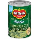 Del Monte Farmhouse Cut Green Bean, 14.5 Ounce Can -- 12 per case