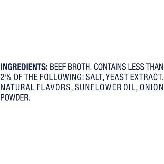 College Inn 99 Percent Fat Free Beef Broth, 48 Ounce -- 12 per case