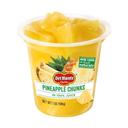 Del Monte Fruit Naturals Pineapple Chunks in 100 Percent Juice, 7 Ounce Cup -- 12 per case