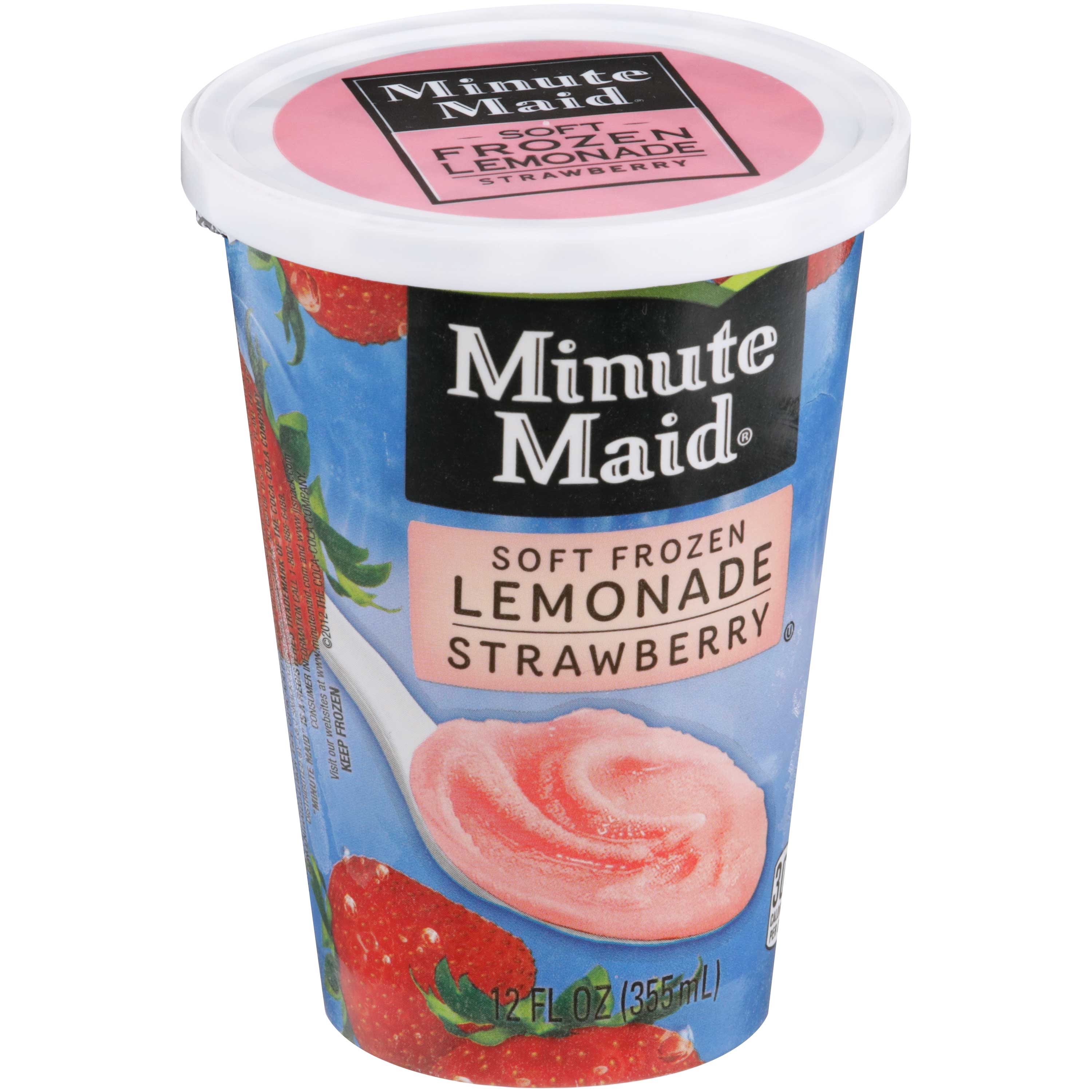 Minute Maid Soft Frozen Strawberry Lemonade Cups, 12 Ounce -- 12 Per Case