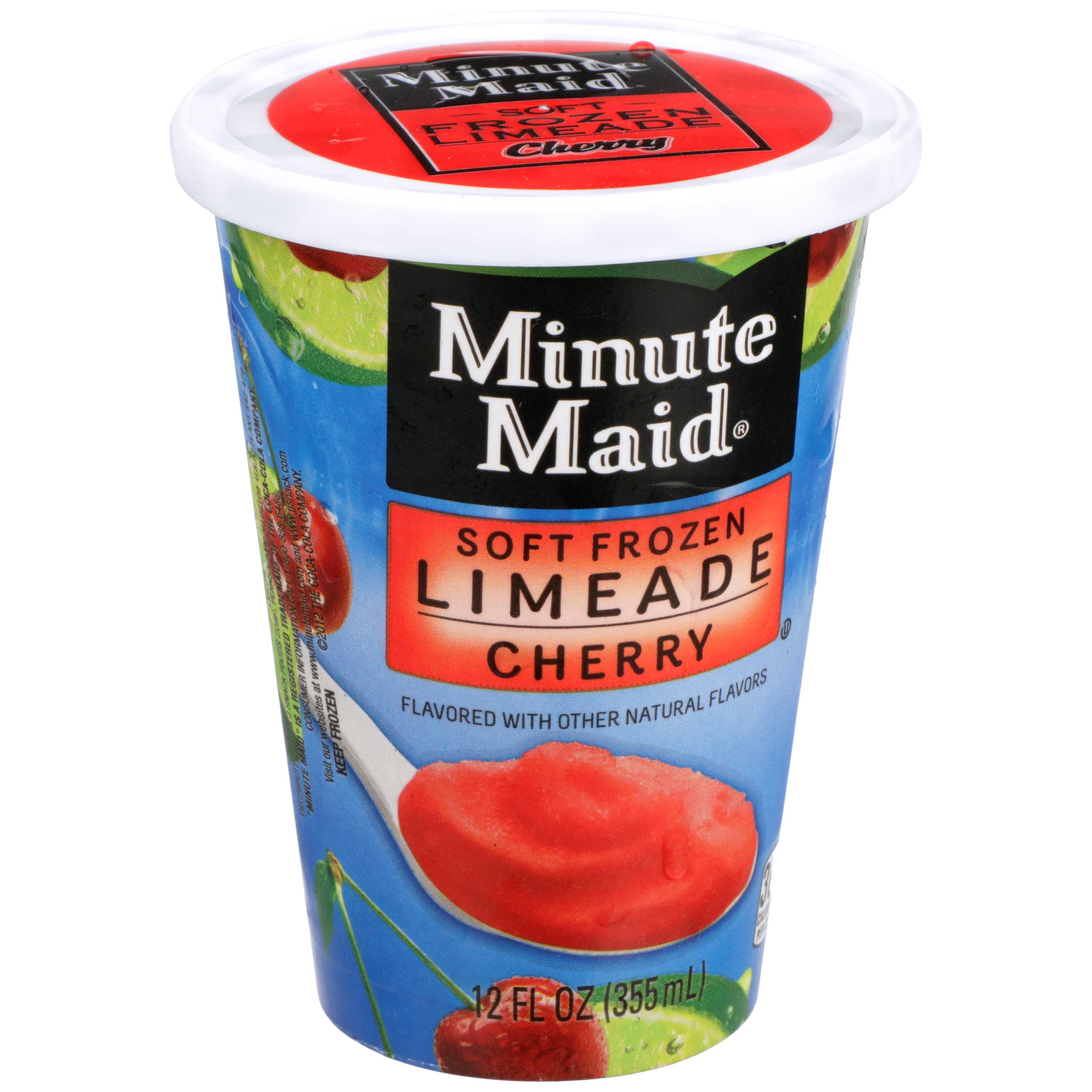 Minute Maid Soft Frozen Cherry Limeade Cups, 12 Ounce -- 12 Per Case