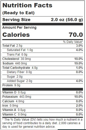 Bridgerland Naturally Hardwood Smoked Sliced Honey Ham, 12 Pound