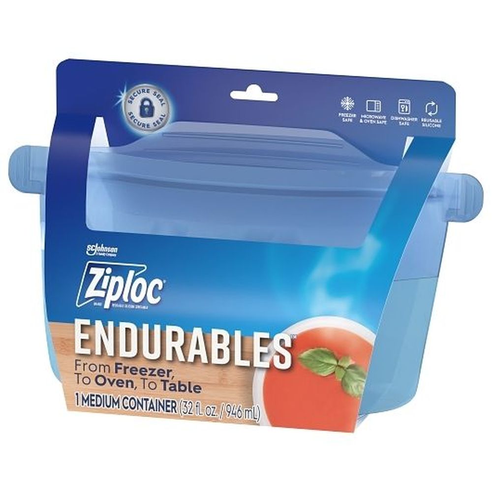 Ziploc Endurables Medium Container -- 3 per case