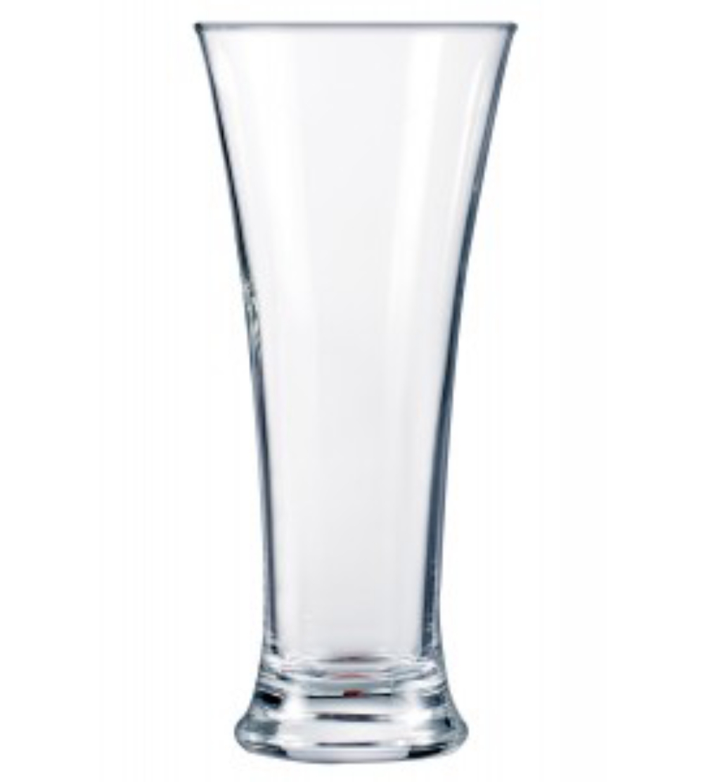 Arcoroc Martigues Pilsner Glass, 16 Ounce -- 24 per case.