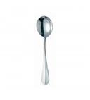 Chef and Sommelier Renzo 18/10 Stainless Steel Soup Spoon, 6 7/8 inch -- 36 per case.