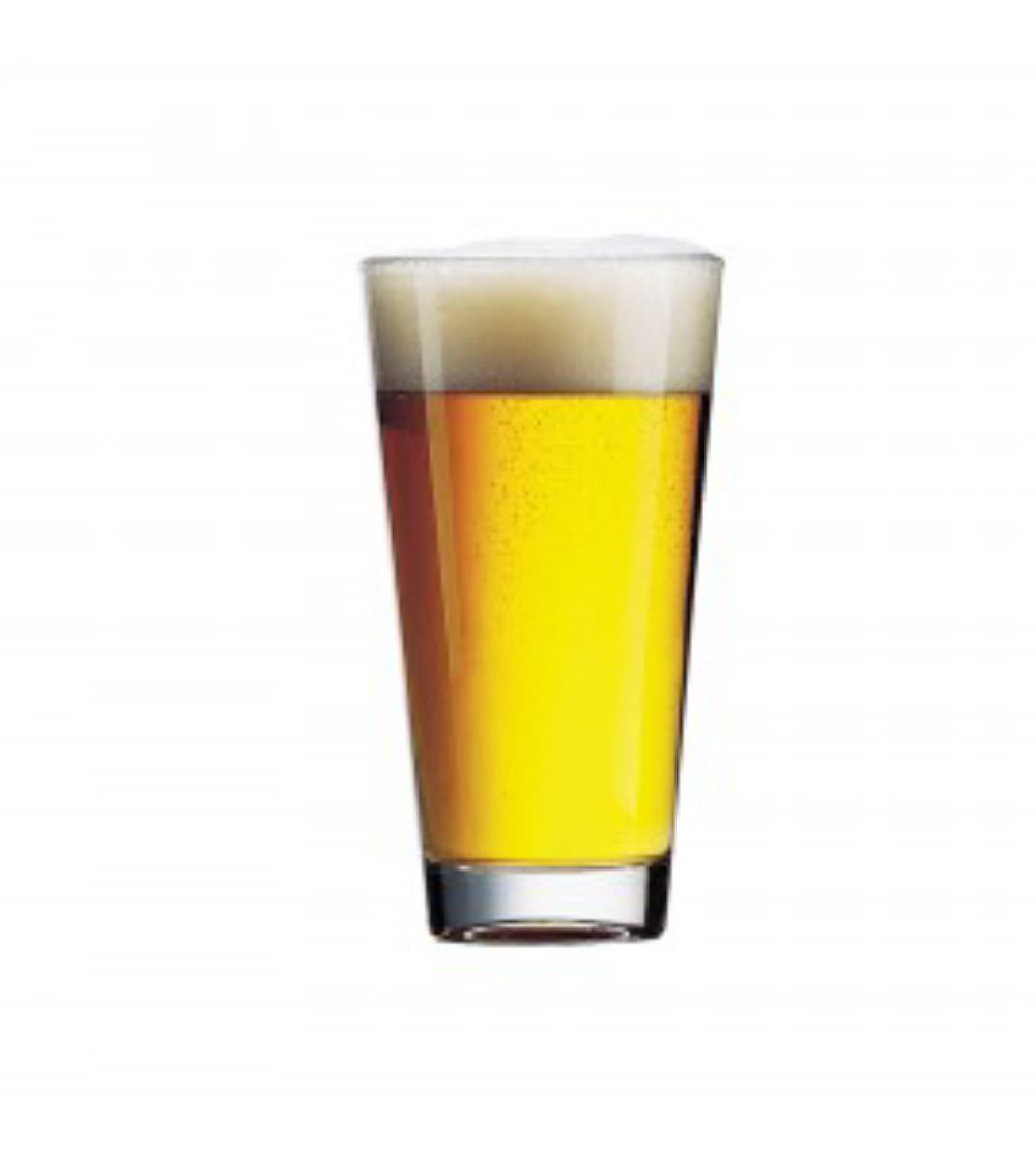 Arcoroc Heavy Sham Pub Glass, 18 Ounce -- 24 Per Case