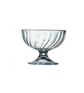 Arcoroc Swirl Optic Dessert Dish -- 24 Per Case